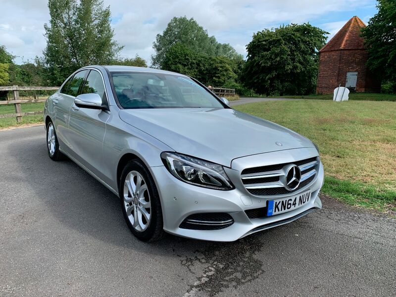 MERCEDES-BENZ C CLASS C220 CDI BLUE TECH SPORT SALOON AUTO NEW SHAPE 73K SERV HIST LEATHER SAT NAV