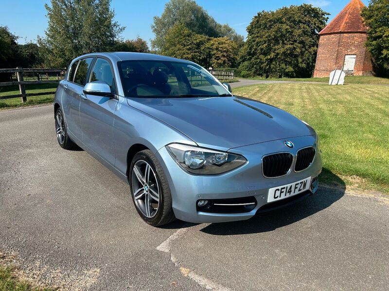 BMW 1 SERIES 116i SPORT 1.6 PETROL 5 DOOR HATCH AUTO ONLY 23K SERV HIST 1 LADY OWNER BEAUT COND